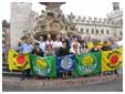 i candidati in piazza Duomo a Trento